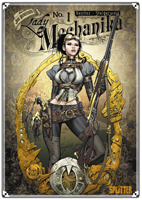 Cover: Lady Mechanika – Volume 1: The Mystery of the Mechanical Corpse