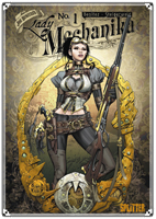 Cover: Lady Mechanika – Volume 1: The Mystery of the Mechanical Corpse Cover: Lady Mechanika – Volume 1: The Mystery of the Mechanical Corpse